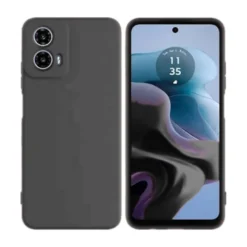 SILICONA SOFT NEGRO MOTOROLA G34 G45